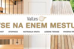 VALLES – Parket, stopnice, notranja vrata, lesene terase (vse na enem mestu) od izvedbe do montaže