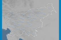 Vreme temperature napoved