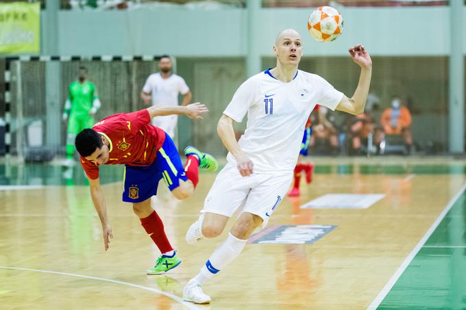 Klemen Duščak v dresu slovenske reprezentance. | Foto: Grega Valančič/Sportida