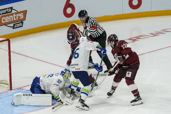 slovenska hokejska reprezentanca : Latvija | Foto: LHF