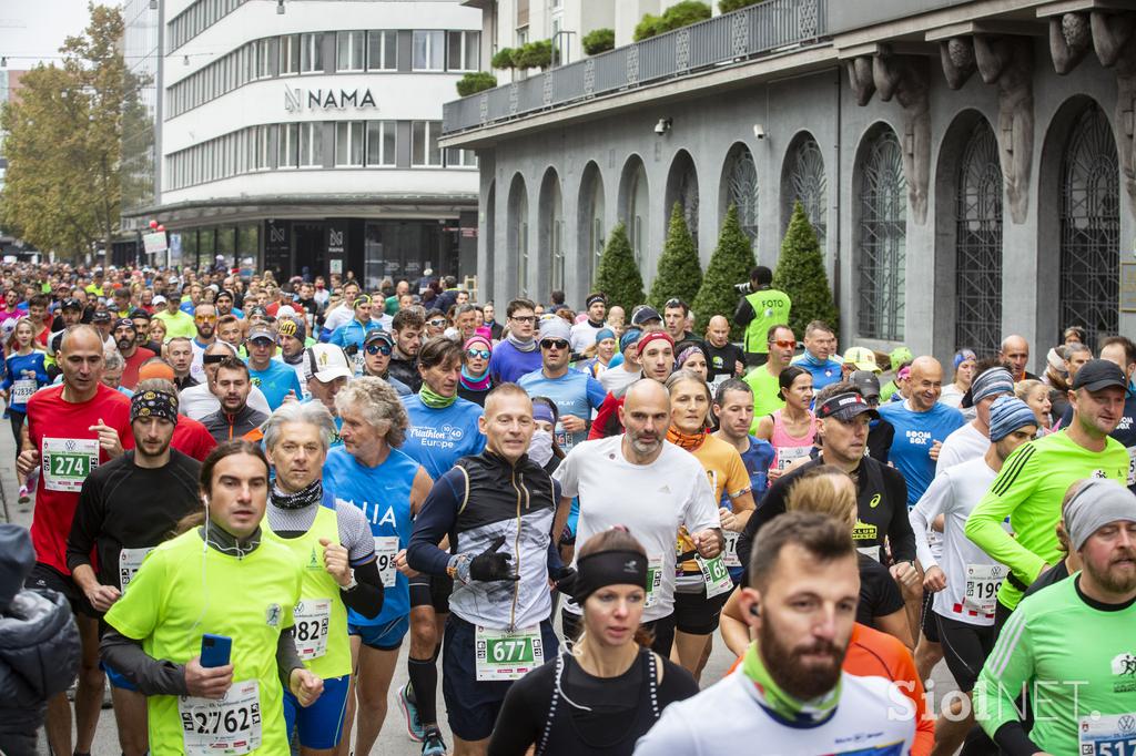 Maraton Ljubljana 2021. Poiščite se!