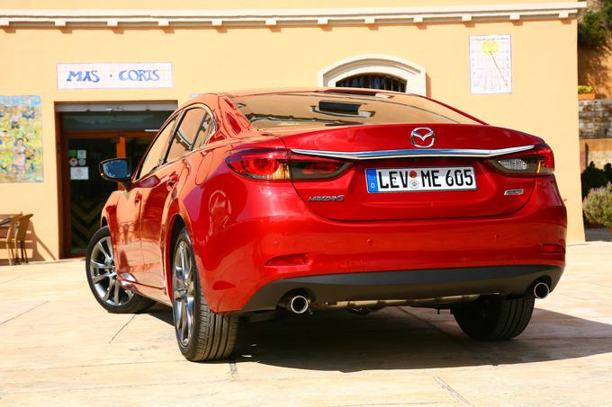 Mazda6: s prenovo po štirih letih se videza niso dotaknili. | Foto: 