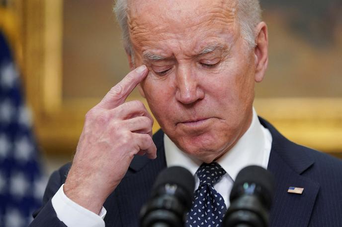 Joe Biden | Predsednik Joe Biden je sicer cepljen z dvema poživitvenima odmerkoma. | Foto Reuters