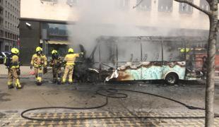 Zakaj je zagorel ljubljanski avtobus #video