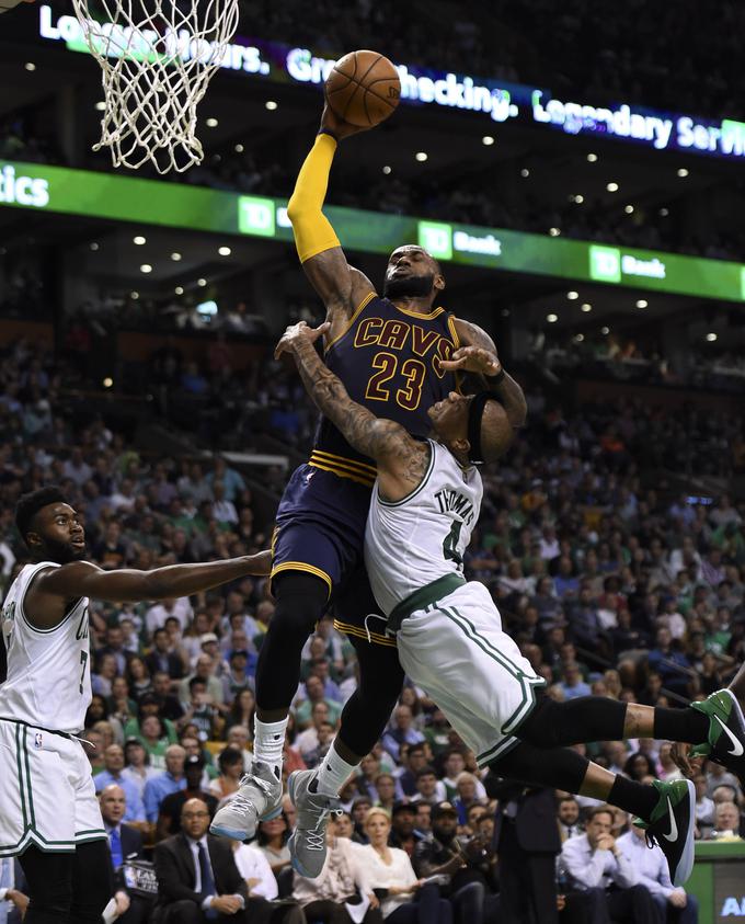 LeBron James je bil neustavljiv. | Foto: Reuters