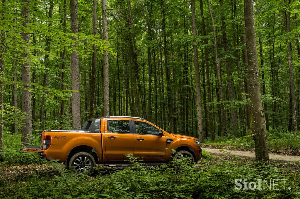 Ford ranger - fotogalerija testnega vozila