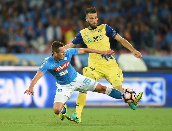 Boštjan Cesar je v Italiji začel igrati. | Foto: Getty Images