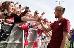 Kevin Kampl odplesal v novo leto, v katerem si želi zdravja in lovorik