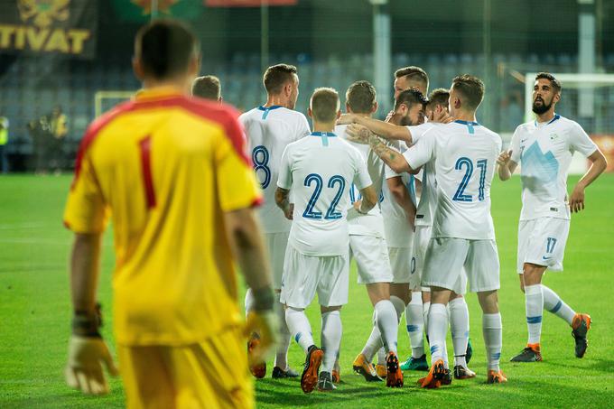 Slovenija je v Črni gori pozdravila prvo zmago v tem letu. | Foto: Vid Ponikvar