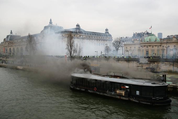 protesti Pariz Francija rumeni jopiči | Foto: Reuters