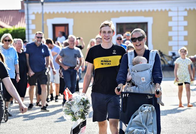 Jonas Vingegaard družina | Foto: Reuters