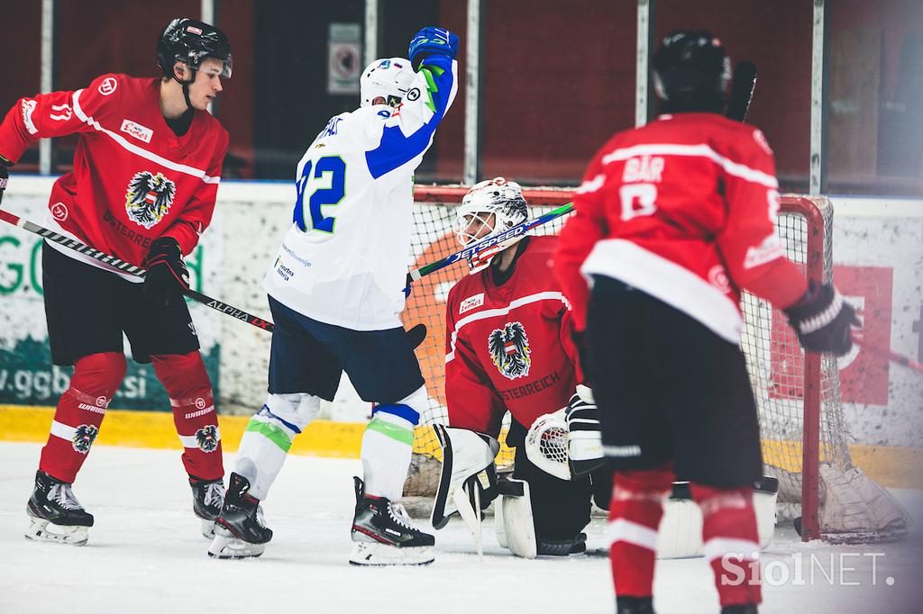 slovenska hokejska reprezentanca : Avstrija, pripravljalni turnir, Podmežakla