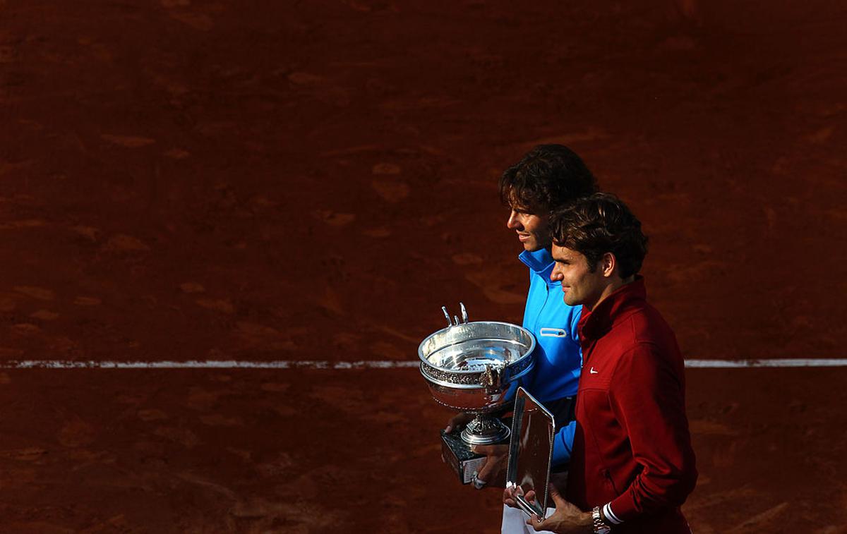 Roger Federer in Rafael Nadal | Foto Guliver/Getty Images