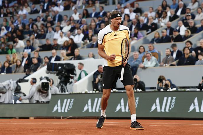 Alexander Zverev | Alexander Zverev se je prebil v polfinale. | Foto Guliverimage