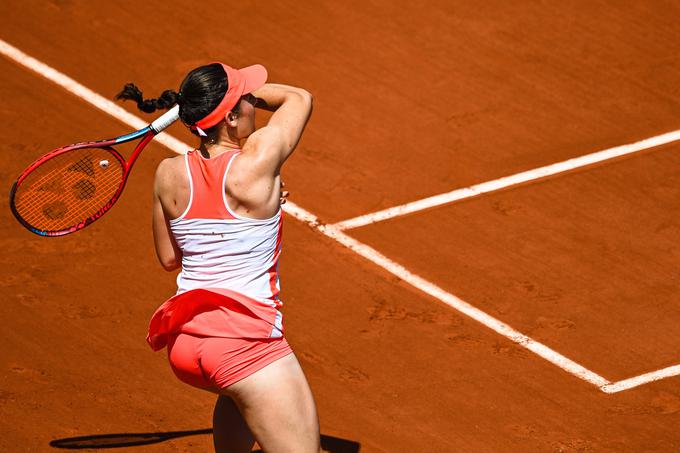 Tamara Zidanšek je bila v zadnjih trenutkih bolj zbrana kot njena nasprotnica. | Foto: Guliverimage/Vladimir Fedorenko