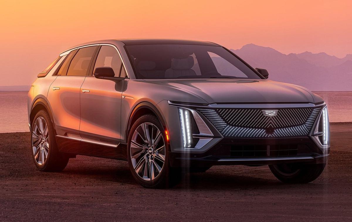 Cadillac lyriq | Lyriq je eden najbolj prepoznavnih električnih modelov General Motorsa, ki z nakupno ceno nekaj sto tisočakov nagovarja izključno zelo premožne kupce. | Foto General Motors