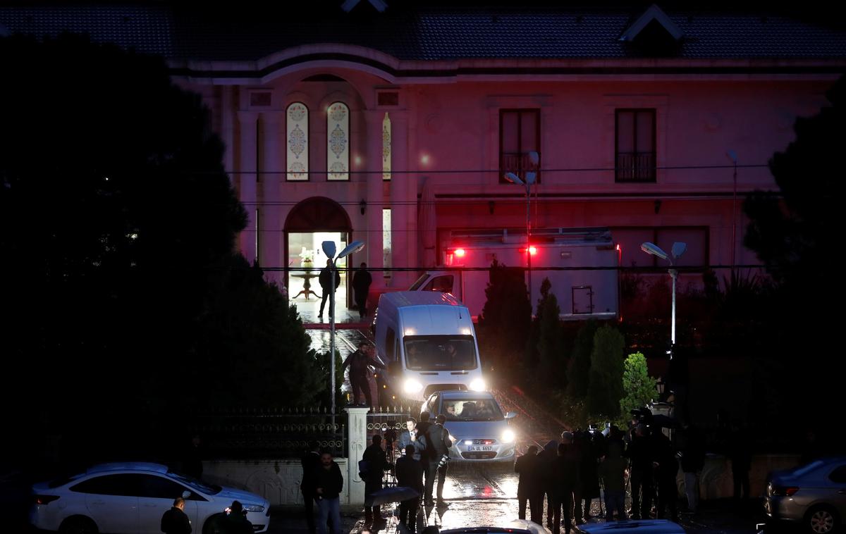 Hašodži Khashoggi vila | Lastnik vile, ki so jo preiskali, je Savdijec, za katerega tožilec v Istanbulu trdi, da je dan pred umorom novinarja govori z enim od osumljencev. | Foto Reuters