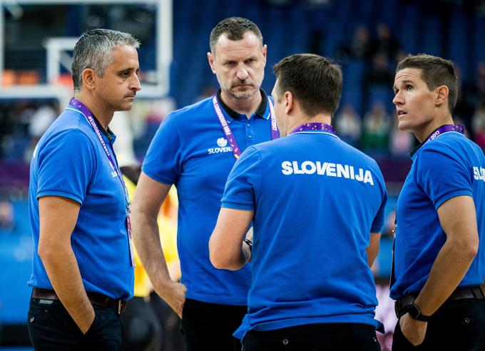 Igor Kokoškov naj bi v kvalifikacijah za SP taktirko predal enemu od pomočnikov. | Foto: Vid Ponikvar