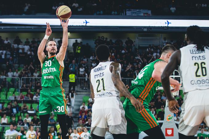 ABA liga: Cedevita Olimpija - Partizan Zoran Dragić | Foto: Grega Valančič/Sportida