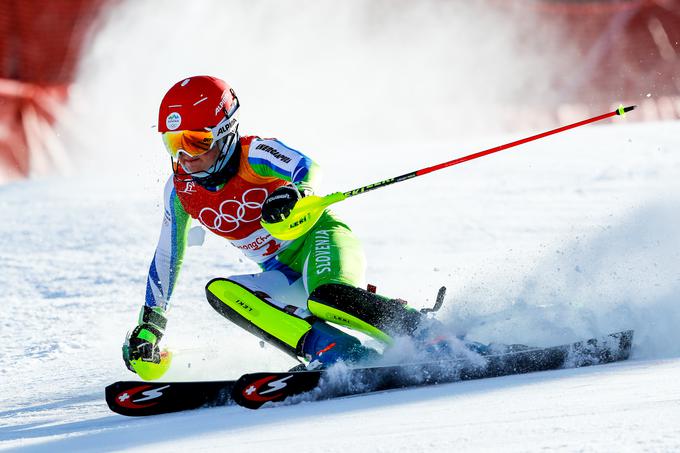 Meta Hrovat zapušča Pjongčang. | Foto: Stanko Gruden, STA