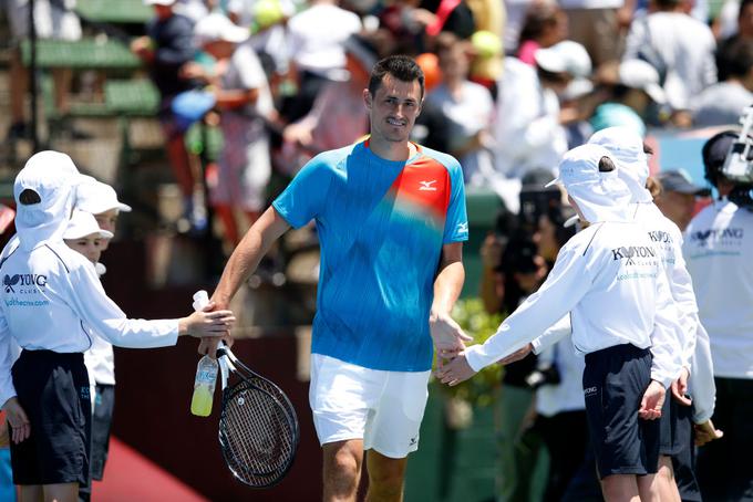 Bernard Tomic se je letos neposredno uvrstil na OP Avstralije. | Foto: Gulliver/Getty Images