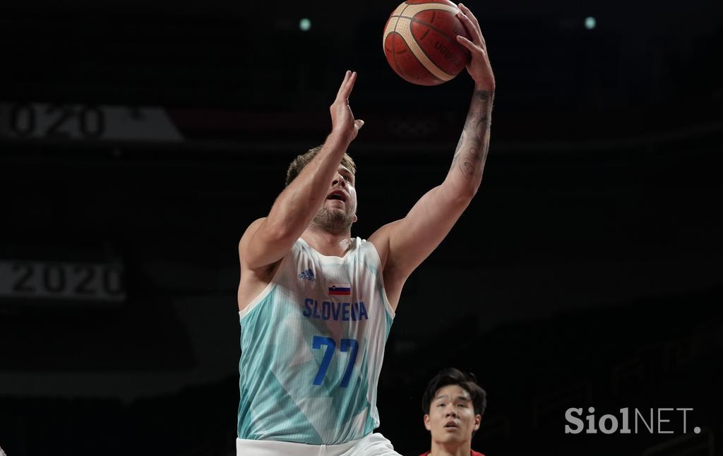 Slovenija : Japonska, slovenska košarkarska reprezentanca, Luka Dončić