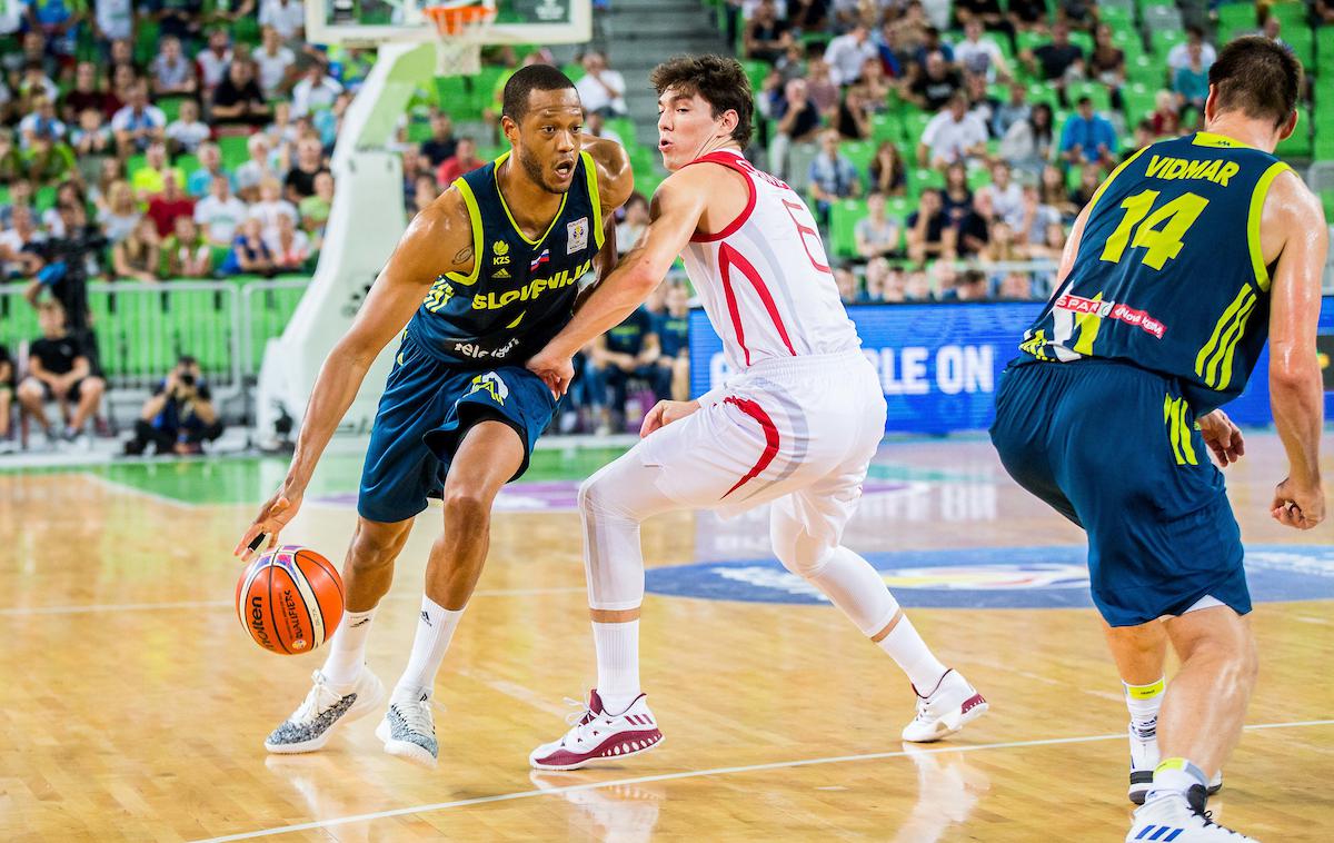 Slovenija, Turčija | Poraza Slovenije ni mogel preprečiti niti sijajni Anthony Randolph (24 točk in 12 skokov). | Foto Žiga Zupan/Sportida