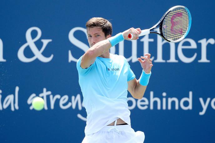 Aljaž Bedene | Aljaž Bedene je bil bre možnosti proti Danilu Medvedevu. | Foto Gulliver/Getty Images