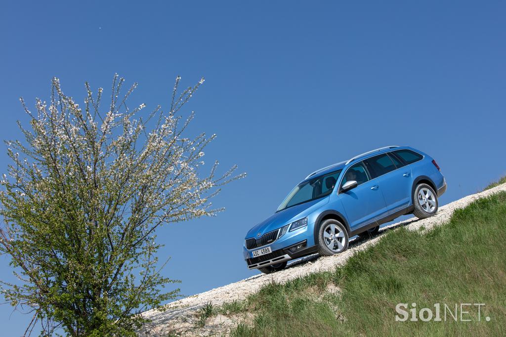 Škoda octavia scout - prva vožnja