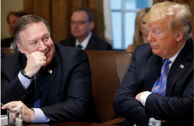 Mike Pompeo, Donald Trump | Foto: Reuters