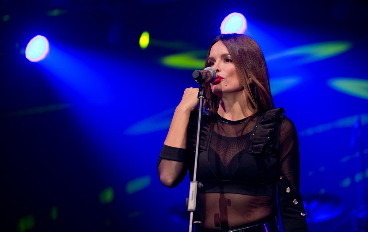 Severina | Hrvaška pevka je na podelitvi Zlati studio nastopila z otroškim pevskim zborom Zagrepčanke in dečki, s katerimi je sodelovala že v zadnji uspešnici Vjerujem v Boga. | Foto Mediaspeed