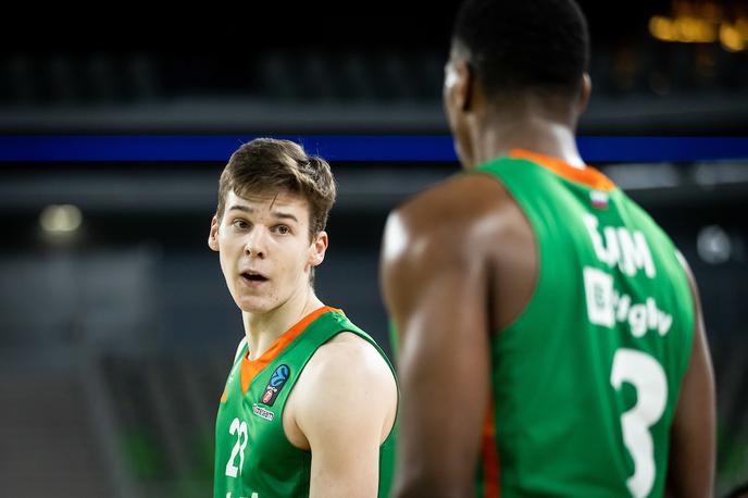 Cedevita Olimpija : Gran Canaria, EuroCup, Luka Ščuka | Luka Ščuka je za Olimpijo dosegel 14 točk. | Foto Vid Ponikvar/Sportida