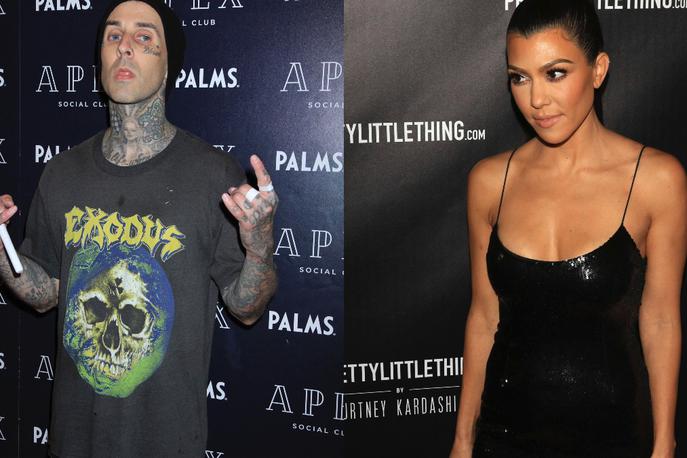 Travis Barker | Sta Kourtney in Travis nov zvezdniški par? | Foto Guliverimage/AP