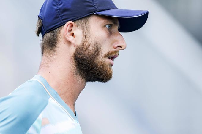 Corentin Moutet je dejal, da je samo predstavitveni video vreden več, kot znaša njegov celoletni zaslužek. | Foto: Guliverimage/Vladimir Fedorenko