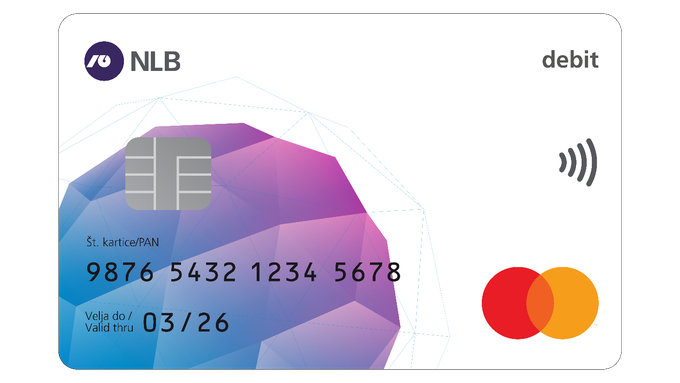 Nova NLB Debetna kartica Mastercard | Foto: 