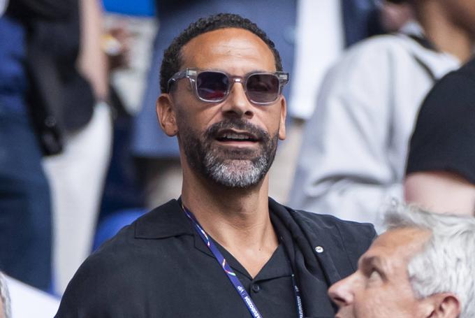 Prvega moža evropskega nogometa je povabil pred mikrofon nekdanji angleški nogometni zvezdnik Rio Ferdinand. | Foto: Guliverimage