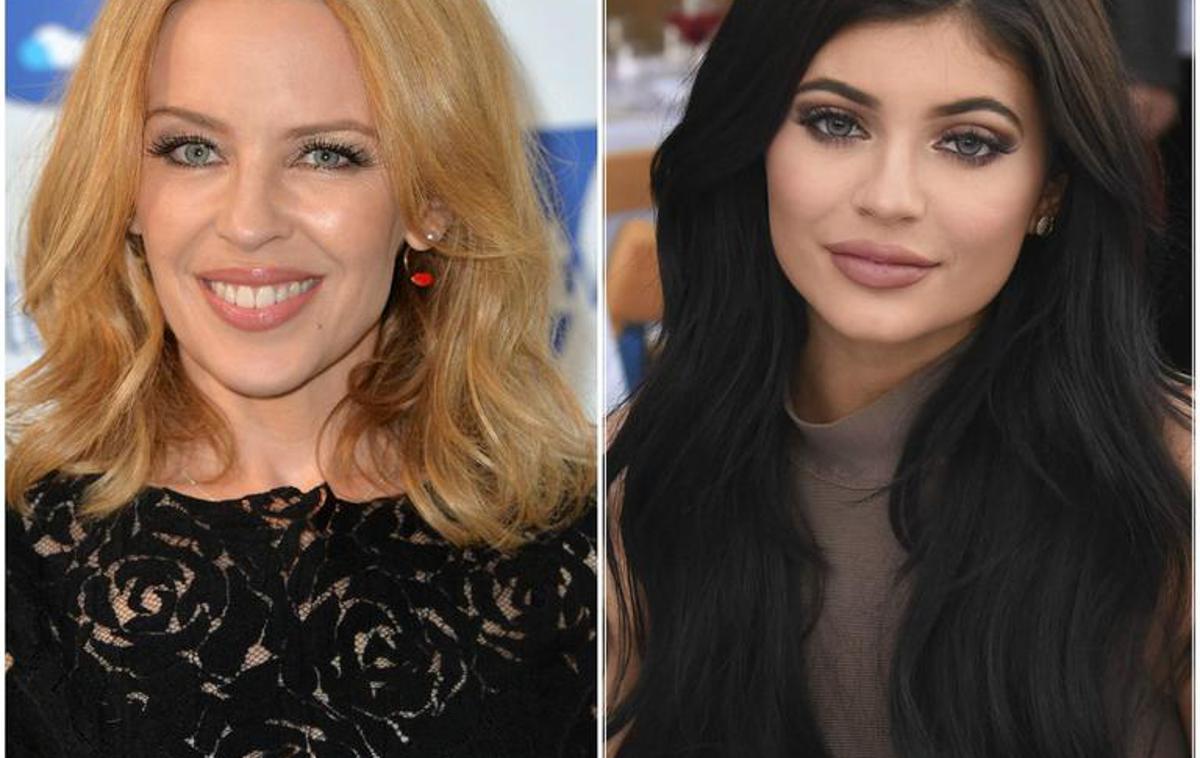 Kylie minogue, kylie jenner