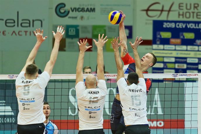 Calcit Volley | Kamničani se iz Italije vračajo s pričakovanim porazom.  | Foto CEV