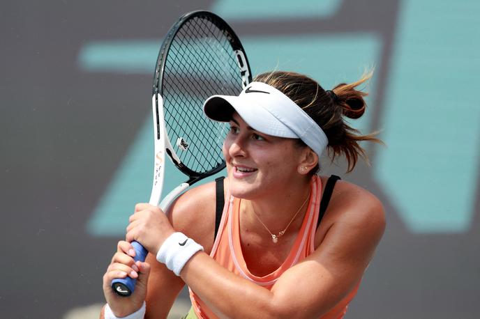 Bianca Andreescu | Bianca Andreescu je na turnirju v Mehiki po preobratu izločila Petro Kvitovo, nekdanjo št. 2 svetovnega tenisa. | Foto Reuters