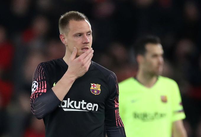 Marc-Andre ter Stegen kar ni mogel verjeti, da je izgubil z 0:4. | Foto: Reuters