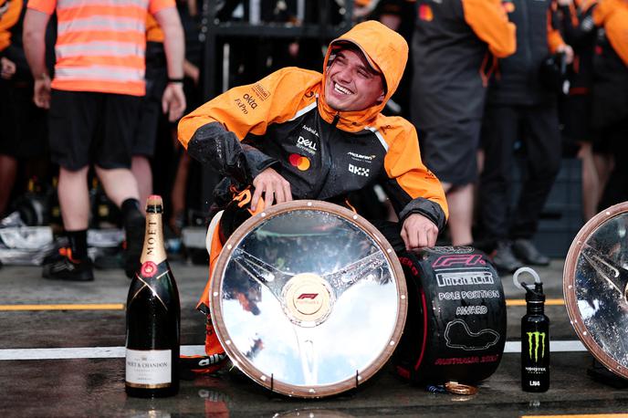 Melbourne Lando Norris McLaren | Lando Norris je po svoji sicer šele peti zmagi prvič prevzel vodstvo v skupnem seštevku sezone. | Foto Reuters