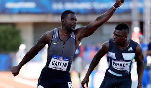 Justin Gatlin za zmago potreboval naj izid sezone ... in ga dosegel