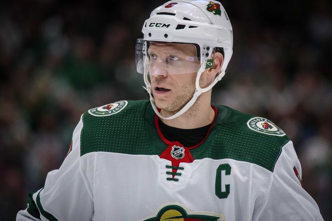 37-letni Mikko Koivu, zadnjih deset let kapetan Minnesote, je po skoraj dveh desetletjih pomahal Divjakom. | Foto: Reuters