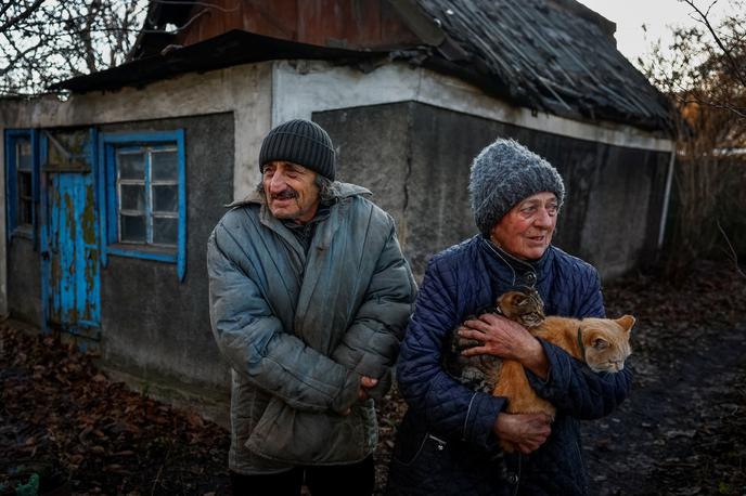 Ukrajina | V rusko-ukrajinski vojni je umrlo na tisoče civilistov.  | Foto Reuters