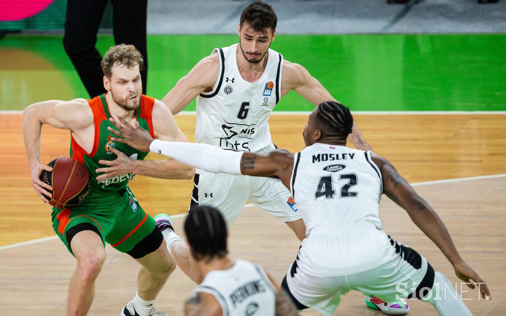 Liga ABA: Cedevita Olimpija - Partizan