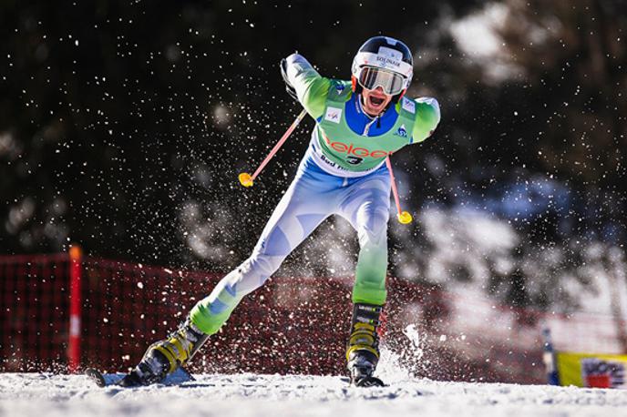 Jure Aleš | Jure Aleš je šprintersko tekmo na Sp v telemark smučanju končal tik pod odrom za zmagovalce. | Foto SloSki