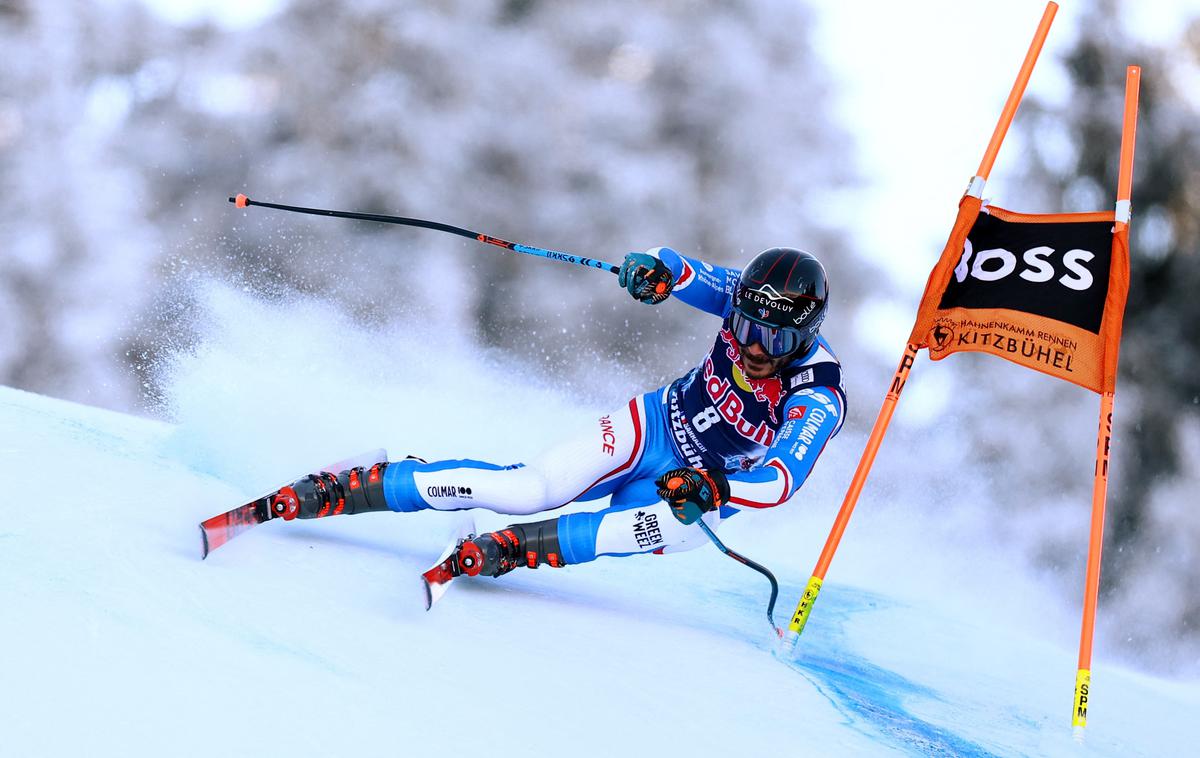 Cyprien Sarrazin | Cyprien Sarrazin je v izvrstni formi in je temu primerno odpeljal tudi na progi Streif v Ktizbühelu. | Foto Reuters