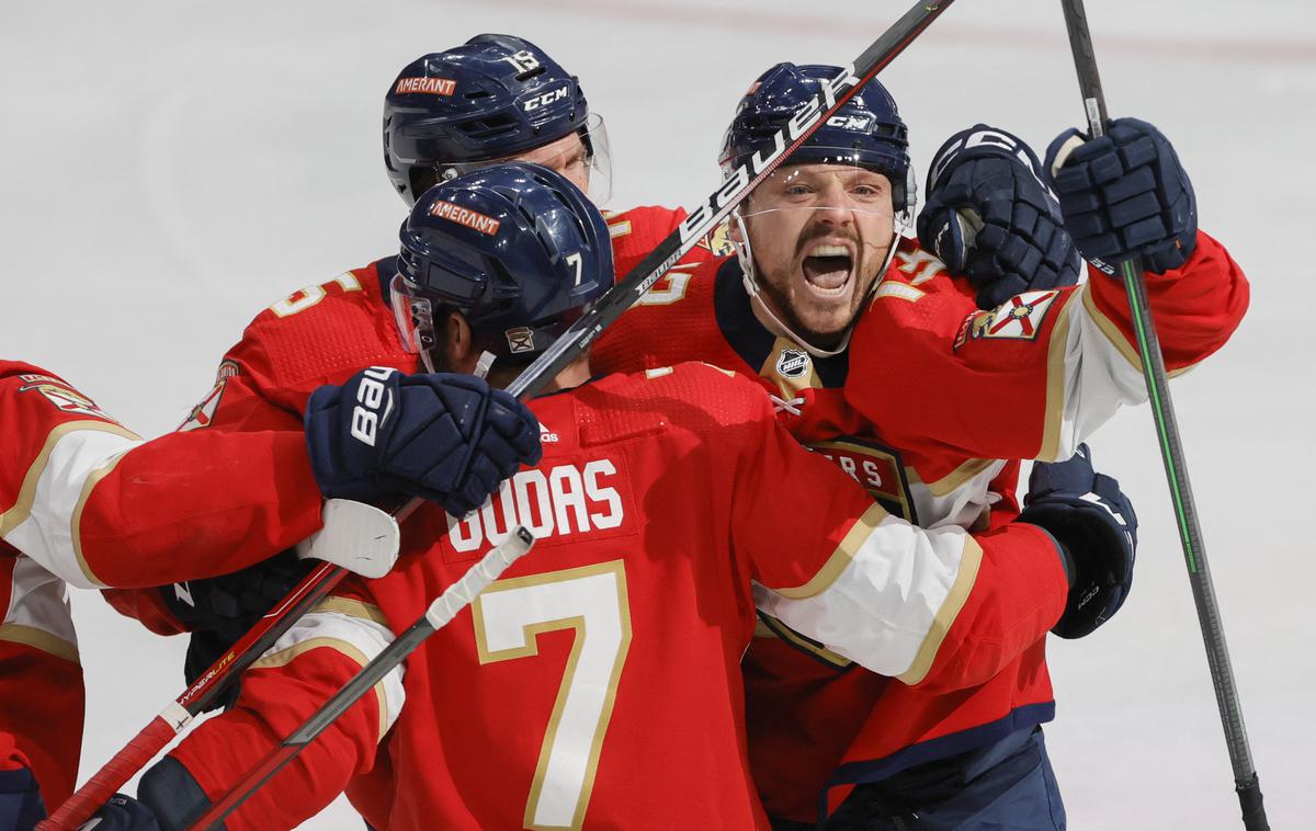 Florida Panthers | Hokejisti Floride potrebujejo za napredovanje v konferenčni finale le še eno zmago. | Foto Reuters