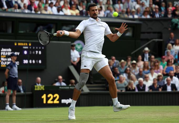 Novak Đoković je oddal en niz. | Foto: Reuters