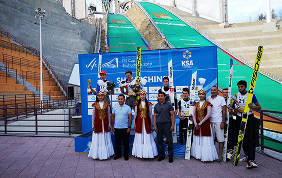 Cene Prevc | Cene Prevc je blestel v Kazahstanu. | Foto SloSki